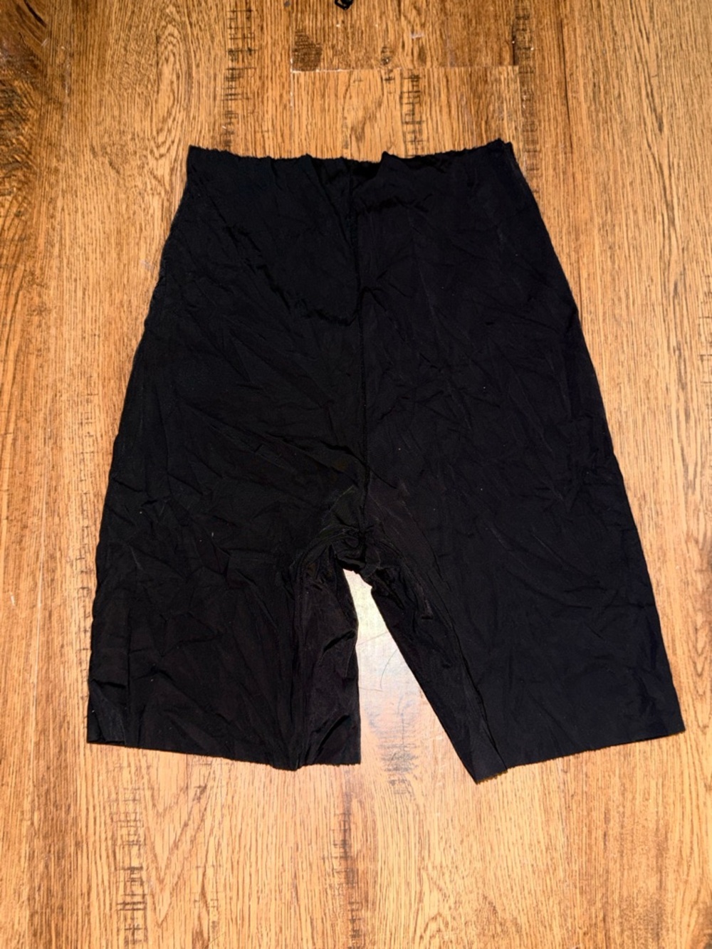 H&M Black High-Rise Shaping Bike Shorts